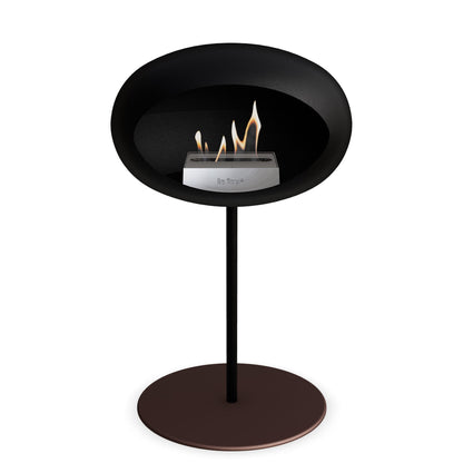 Le Feu Steel Low Dome <br>Schwarz