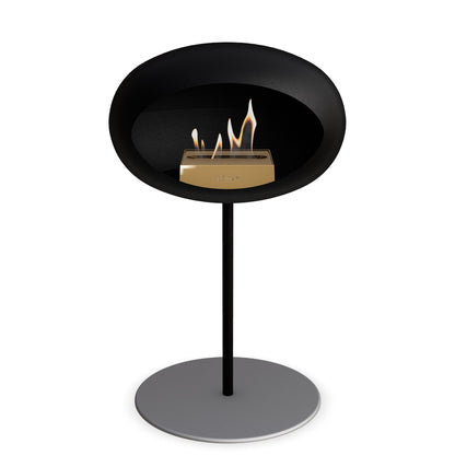 Le Feu Steel Low Dome <br>Schwarz