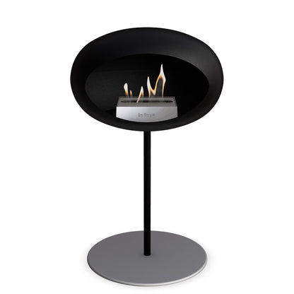 Le Feu Steel Low Dome <br>Schwarz