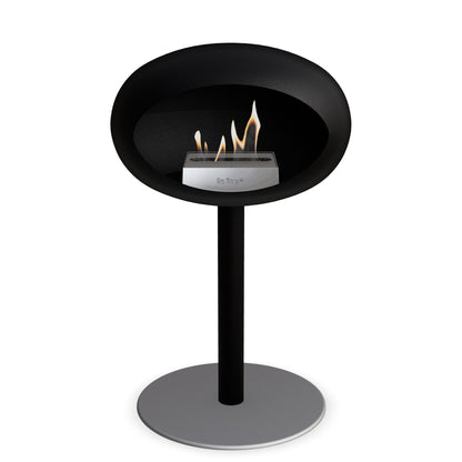 Le Feu Steel Low Dome <br>Schwarz