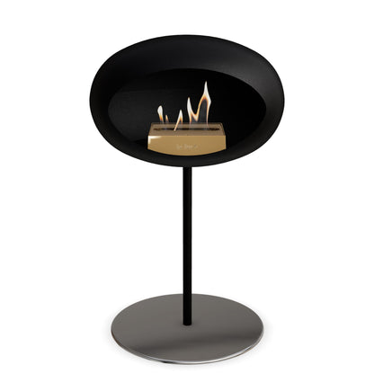 Le Feu Steel Low Dome <br>Schwarz