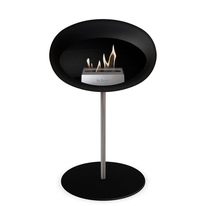 Le Feu Steel Low Dome <br>Schwarz