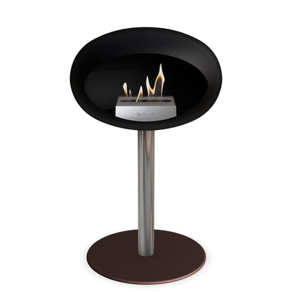 Le Feu Steel Low Dome <br>Schwarz