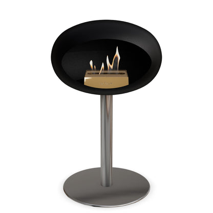 Le Feu Steel Low Dome <br>Schwarz