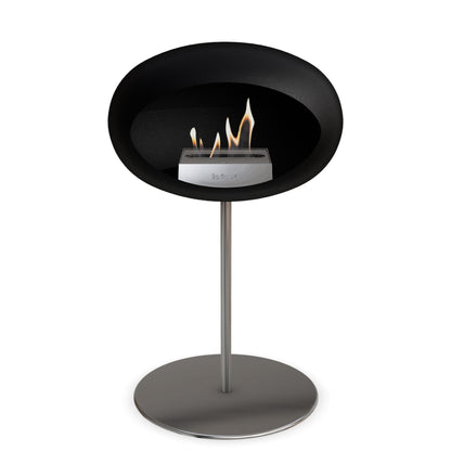 Le Feu Steel Low Dome <br>Schwarz