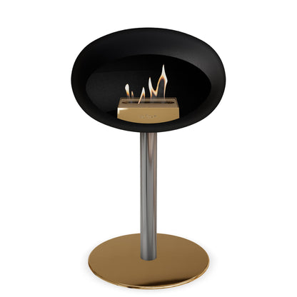 Le Feu Steel Low Dome <br>Schwarz