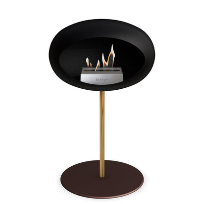 Le Feu Steel Low Dome <br>Schwarz