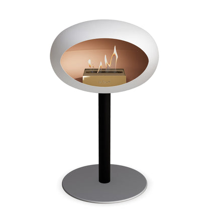 Le Feu Steel Low Dome <br>Weiß