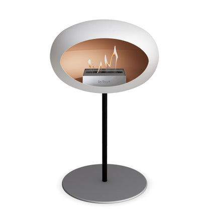 Le Feu Steel Low Dome <br>Weiß