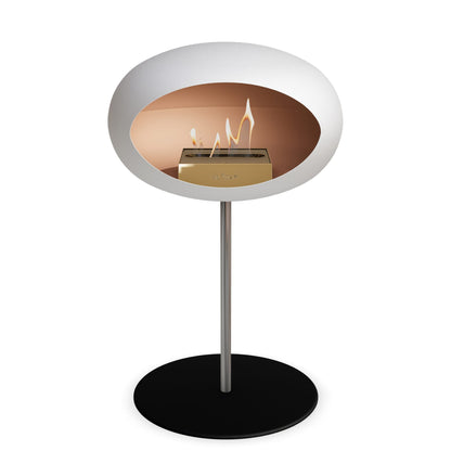 Le Feu Steel Low Dome <br>Weiß