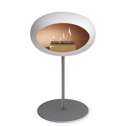 Le Feu Steel Low Dome <br>Weiß