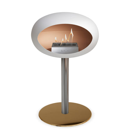 Le Feu Steel Low Dome <br>Weiß