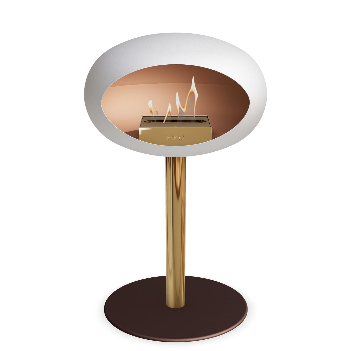 Le Feu Steel Low Dome <br>Weiß