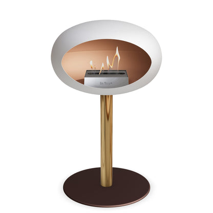 Le Feu Steel Low Dome <br>Weiß