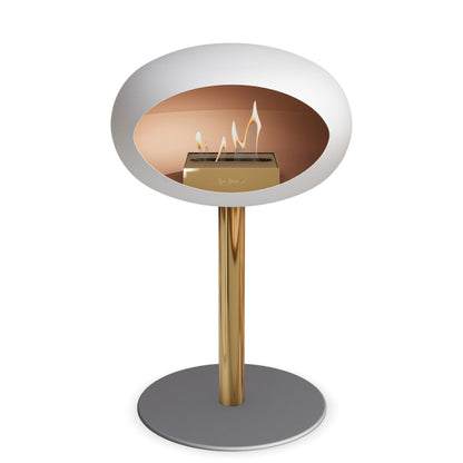 Le Feu Steel Low Dome <br>Weiß