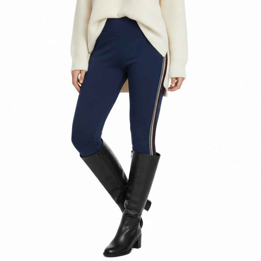 Legging chaud détail côté teal