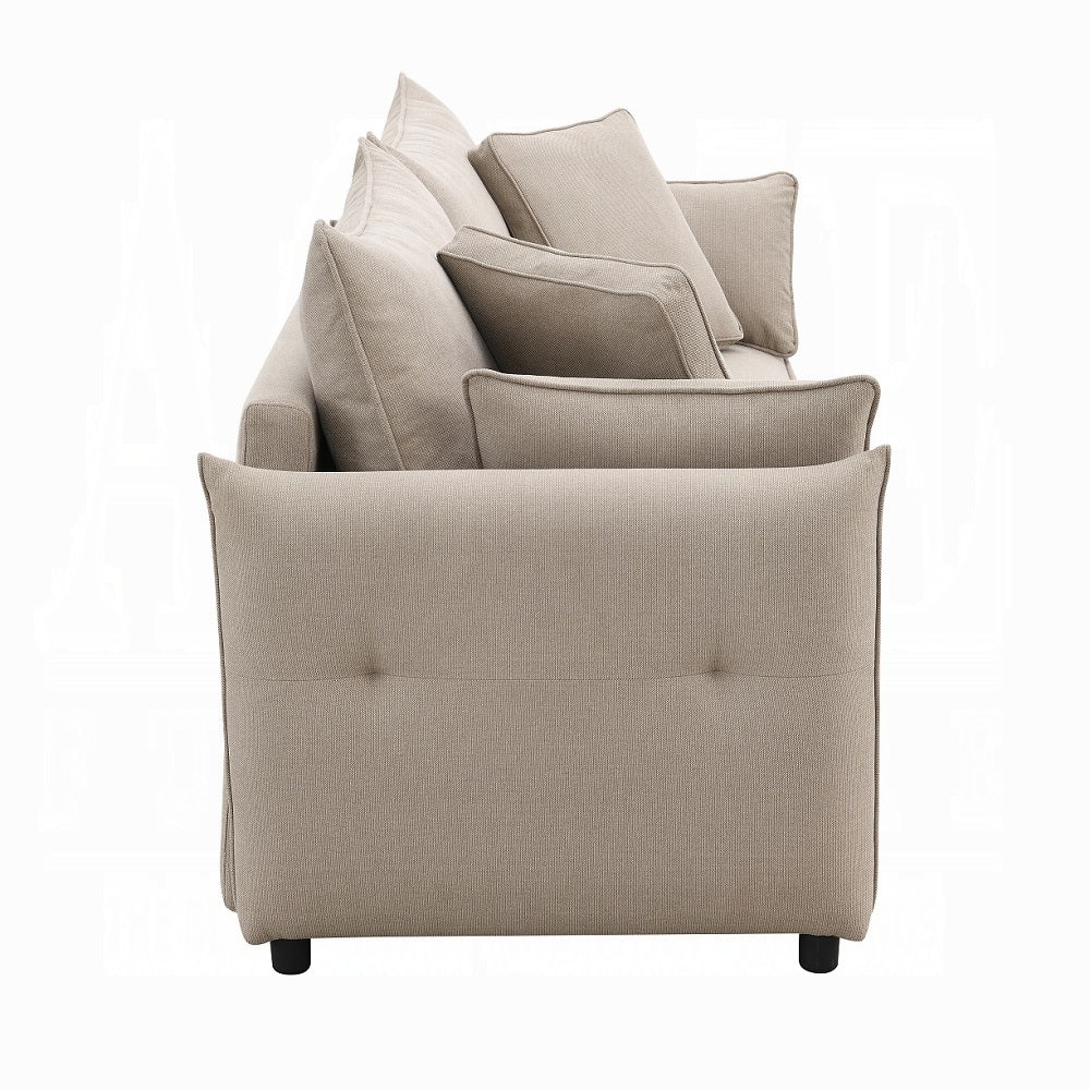 Schlafsofa Cais Condo mit Stauraum – Beige