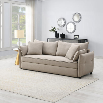 Schlafsofa Cais Condo mit Stauraum – Beige