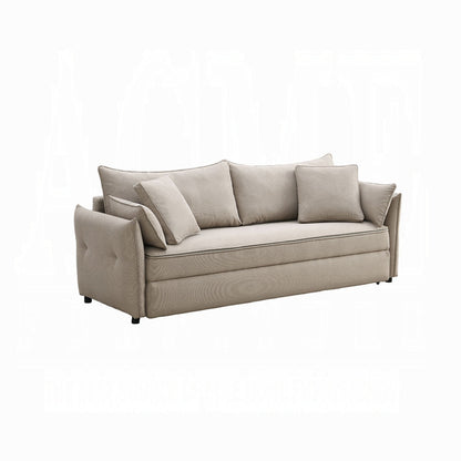 Schlafsofa Cais Condo mit Stauraum – Beige