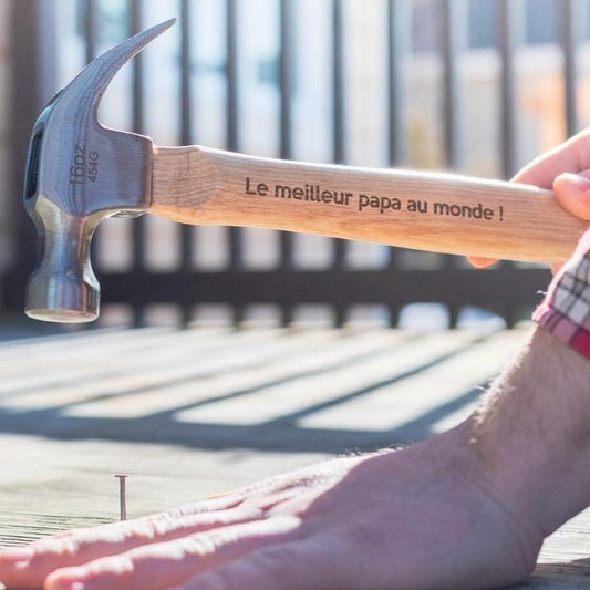 Personalisierter Holzhammer