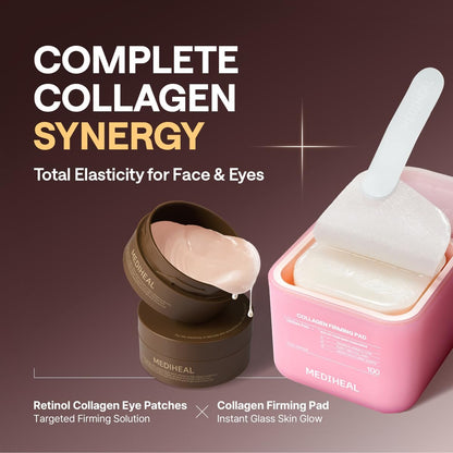 Mediheal Retinol Collagen Eye Ampoule Patch 60pcs