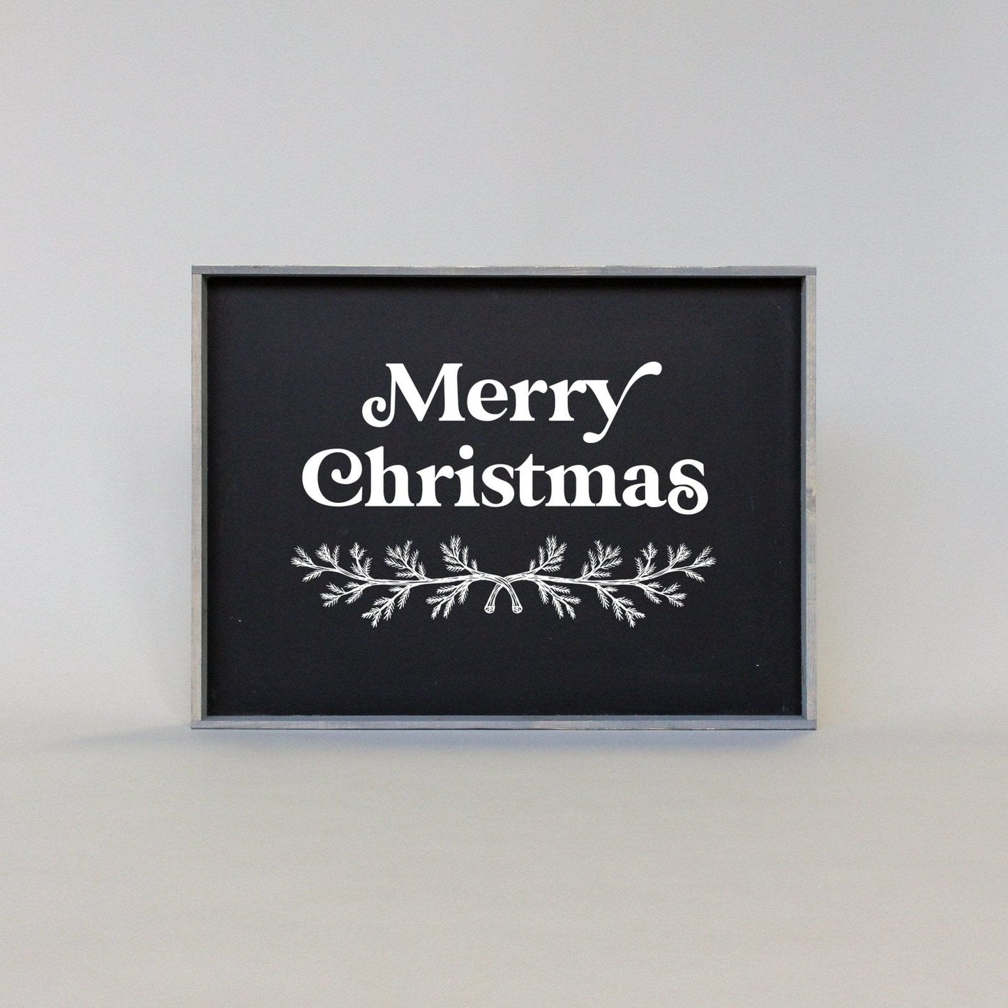 Merry Christmas (18"x24") Wood Sign