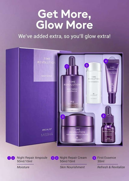 MISSHA Time Revolution Best Seller Anti-aging Set 5X