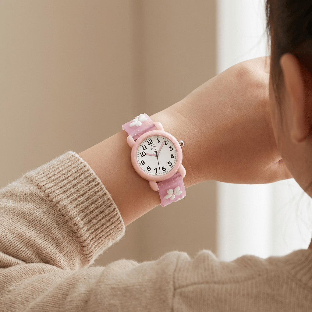 Montre pour enfant Fleurs