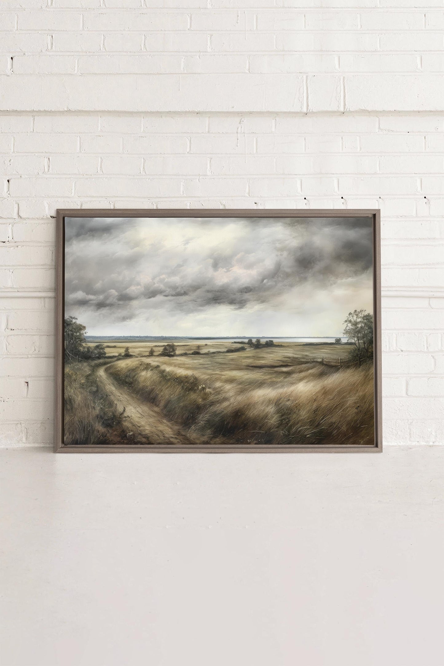 LAUNISCHE BRISEN, Kunstwerk auf gespannter Leinwand