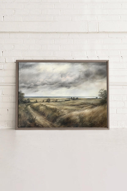 LAUNISCHE BRISEN, Kunstwerk auf gespannter Leinwand