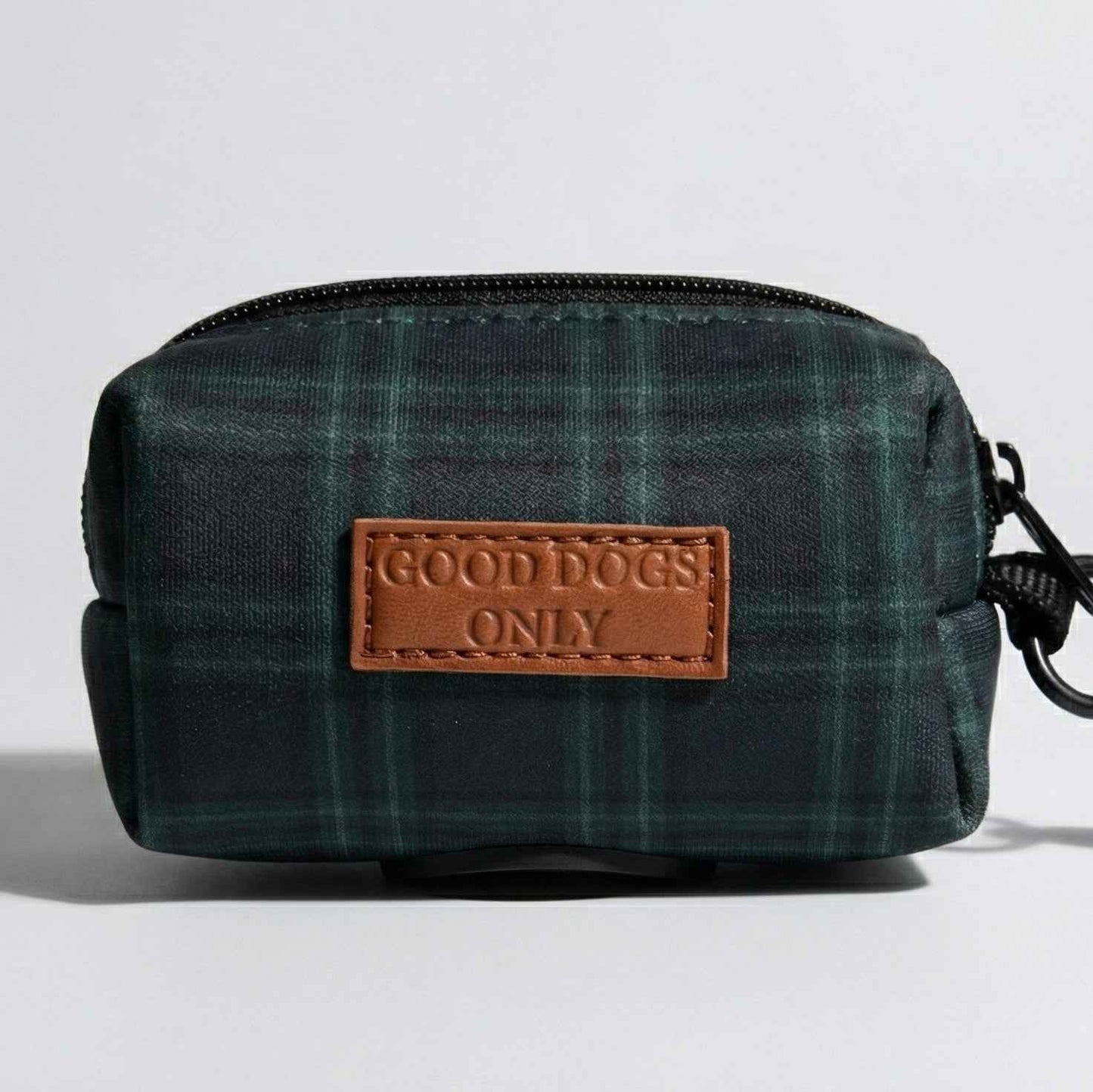 Plaid Waste Bag Holder