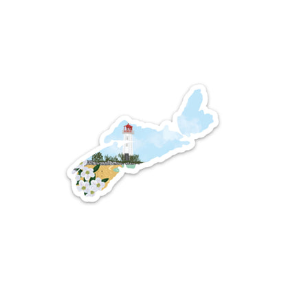 Nova Scotia Vinyl Sticker