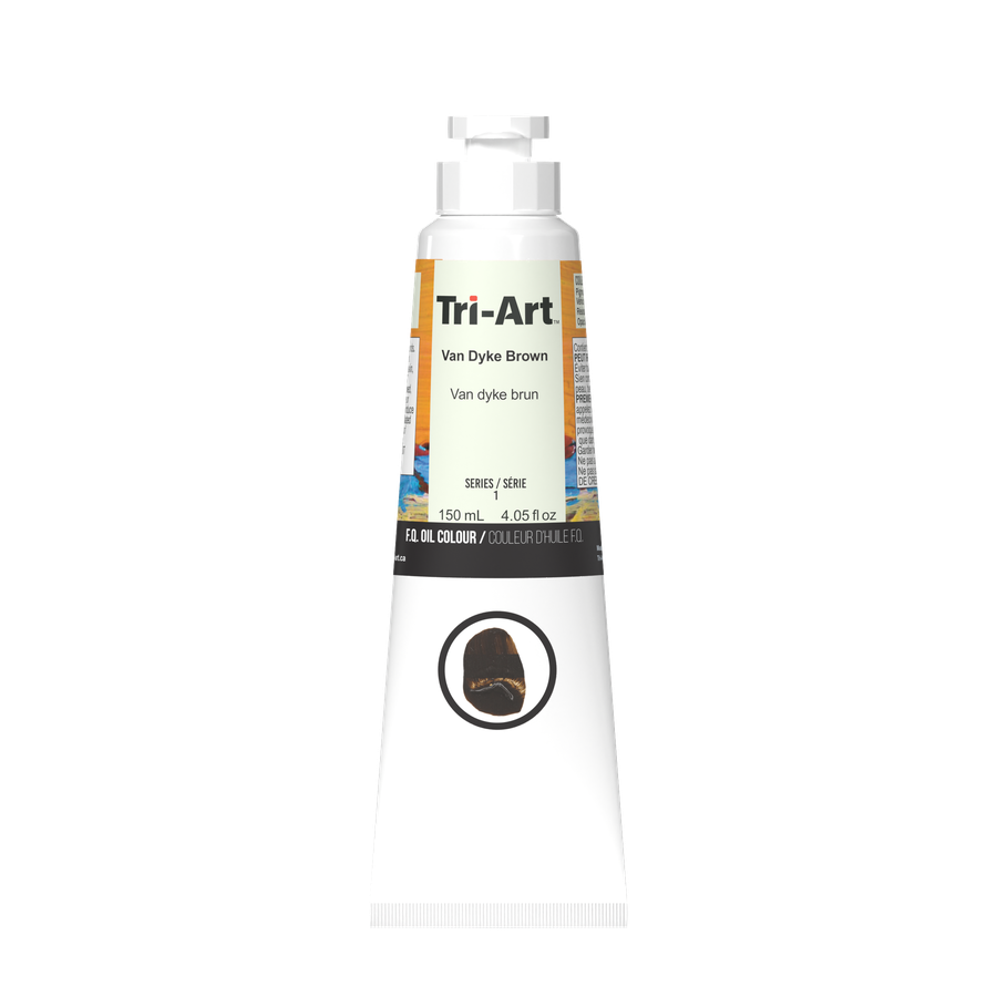 Tri-Art Oil Colours - Van Dyke Brown