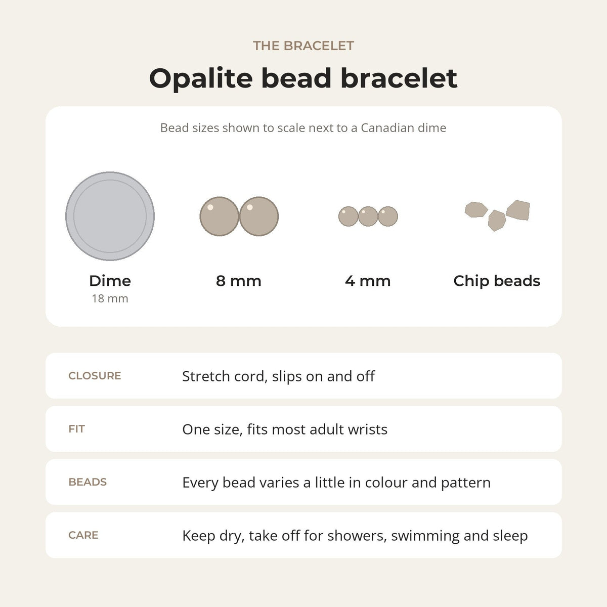 Opalite Bracelet (Synthetic)
