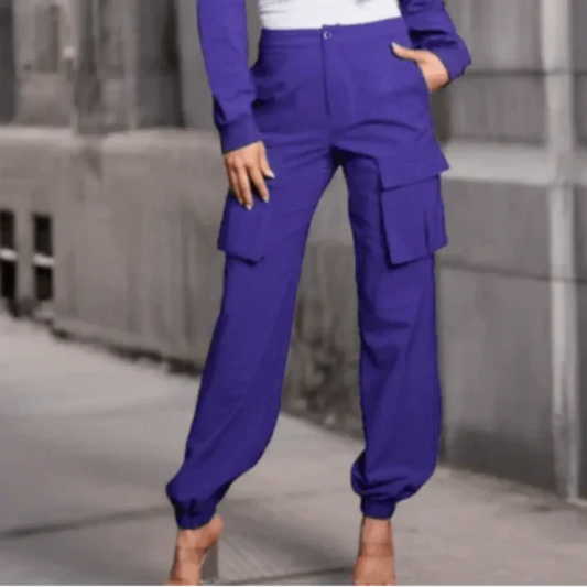 Pantalon cargo chic