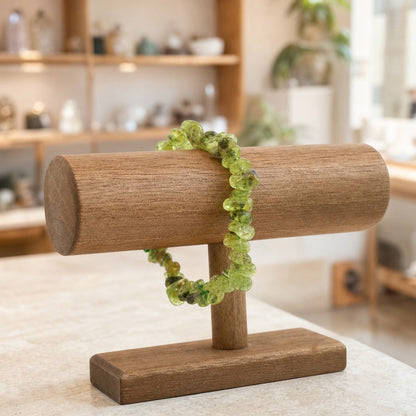 Peridot Chip Bracelet