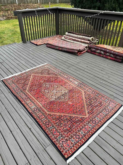 Persian Bidjar Rug | 6' 1" x 3' 7"