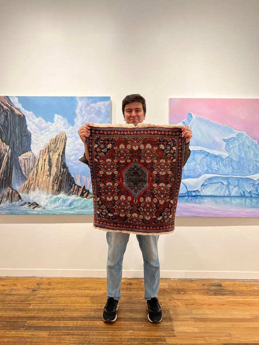 Perserteppich Bijar | 71 x 76 cm