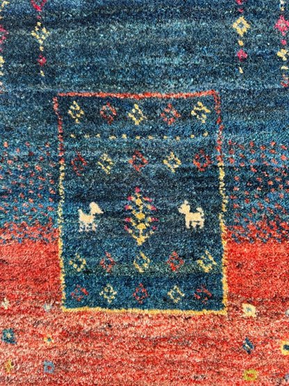 Persischer Gabbeh Teppich | 6' 7" x 10' 2"