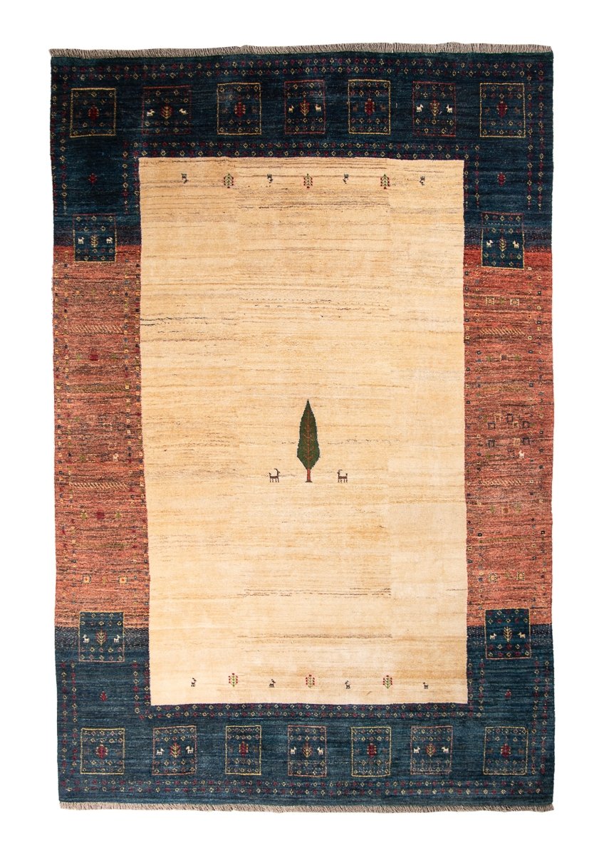 Persischer Gabbeh Teppich | 6' 7" x 10' 2"