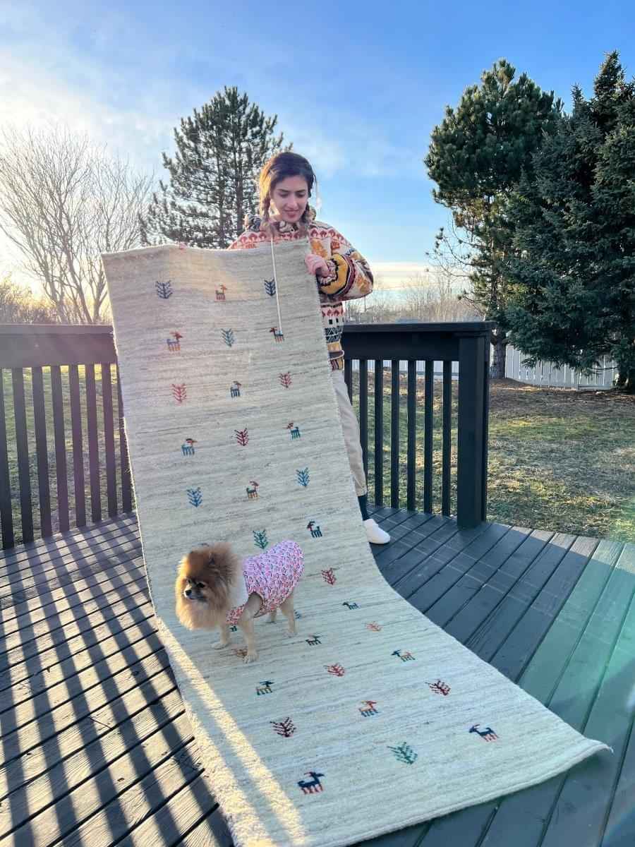 Persian Gabbeh Runner | 7' 9" x 2' 7"