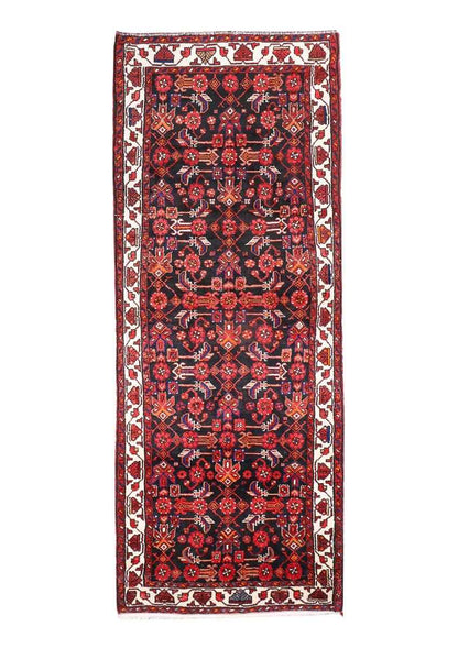 Persian Hamedan Runner Rug | 3' 8” x 9' 10"