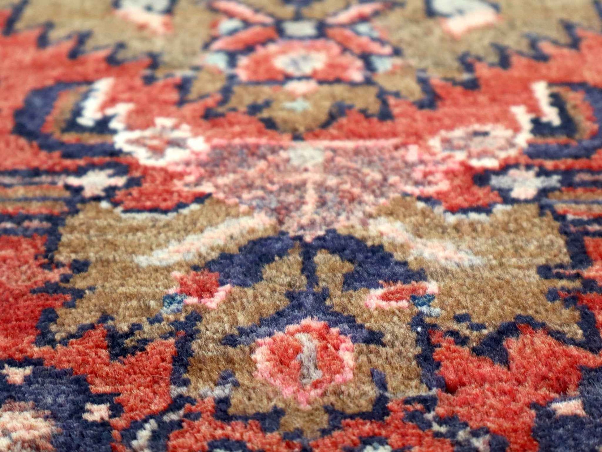 Persian Hosseinabad Runner Rug | 3' 2” x 12' 6"