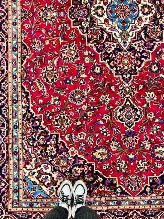 Perserteppich Kaschan | 3,66 m x 2,54 m