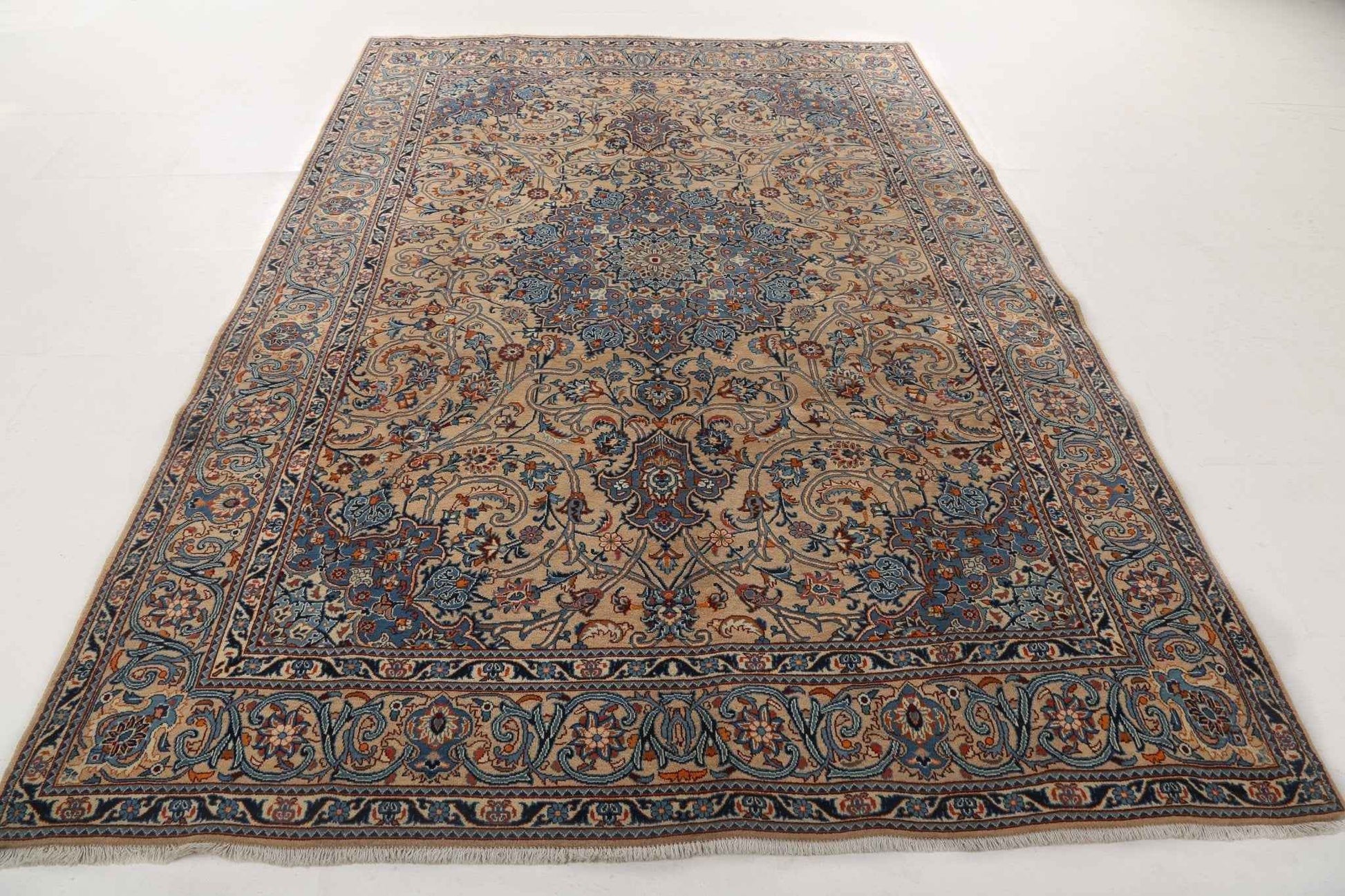 Persian Kashmar Rug | 6' 7" x 9' 4"