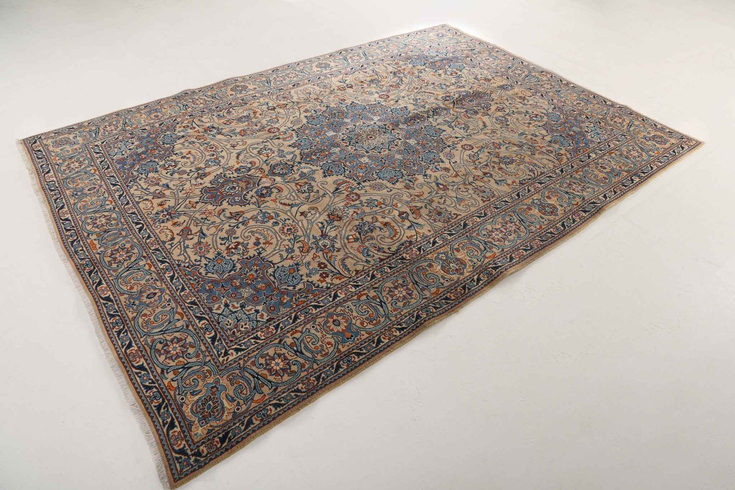 Persian Kashmar Rug | 6' 7" x 9' 4"