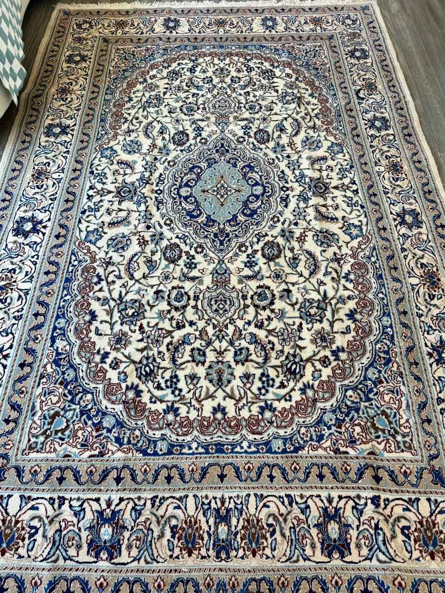 Persian Nain Rug | 6' 7" x 10' 2"