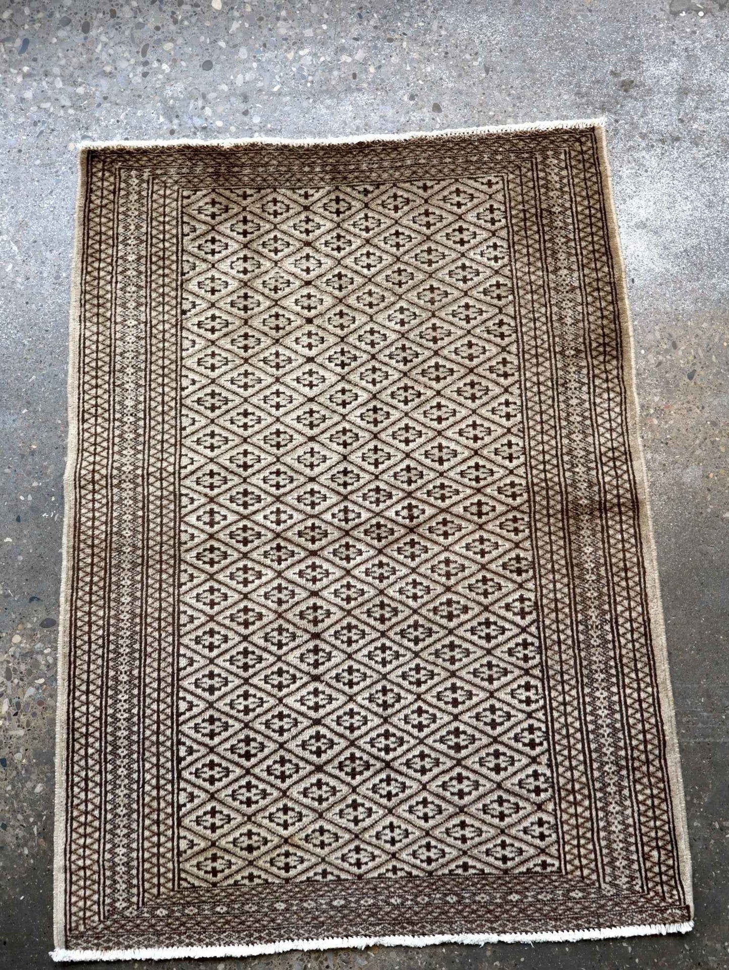 Persian Turkmen Rug | 3' 3" x 4' 5"