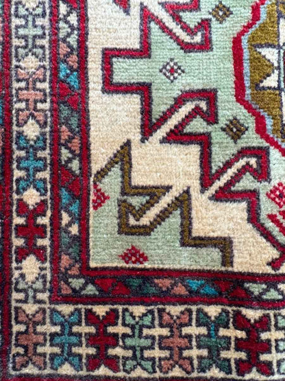 Persian Turkomana Rug | 1' 11" x 2' 11"