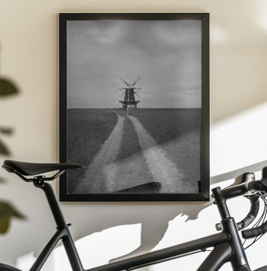 Wandbild Windmühle